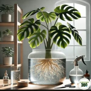 Hydroponic Monstera