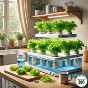 Hydroponic Lettuce at Home