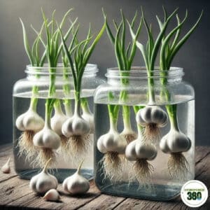 Hydroponic Garlic