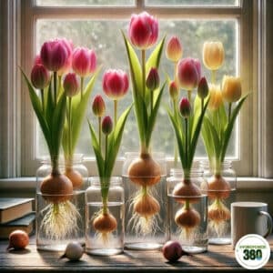 Hydroponic Tulips