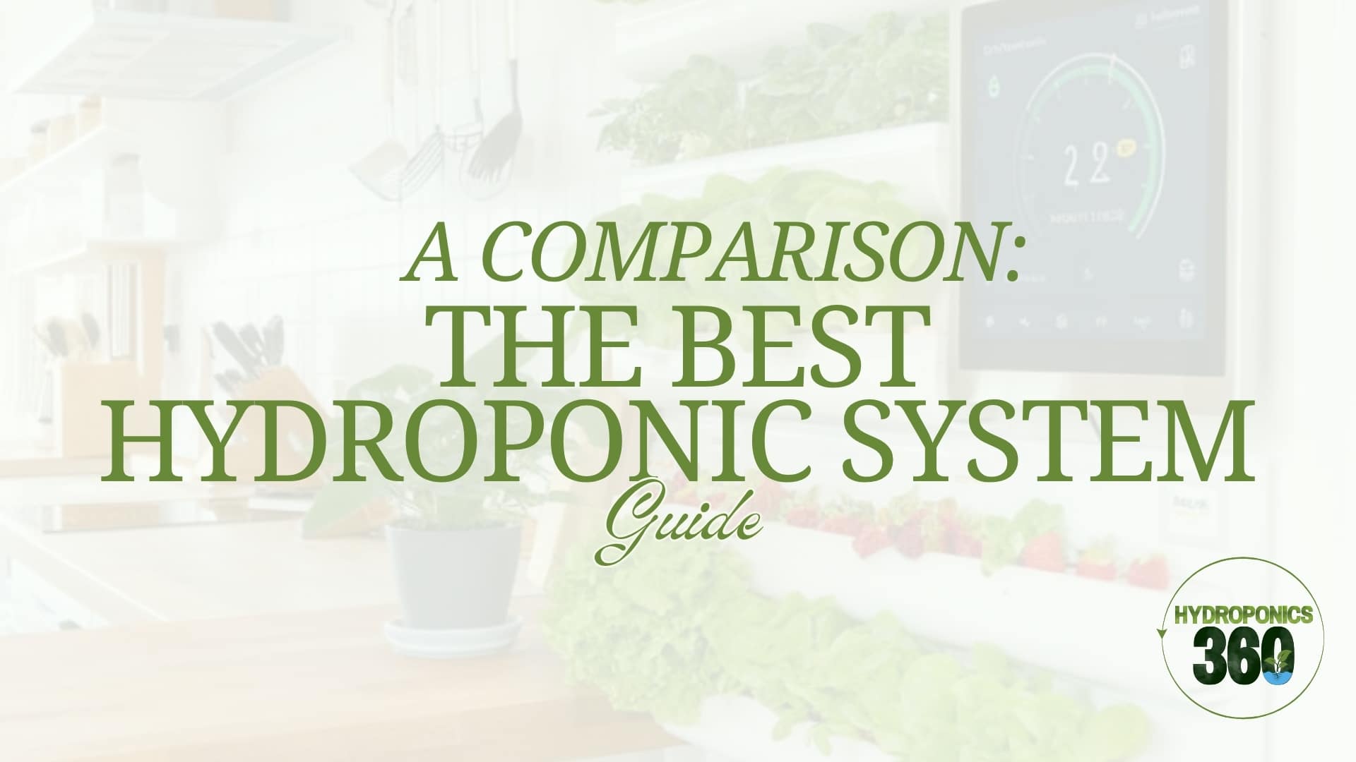 best hydroponic system