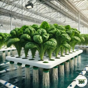 Hydroponic Spinach
