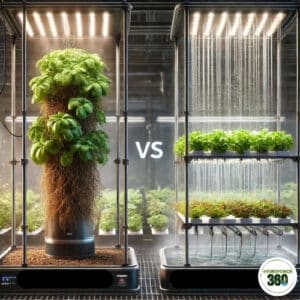 Aeroponics vs Hydroponics