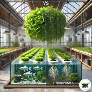 Aquaponics vs Hydroponics